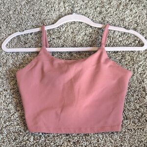 Terracotta Women's Cropped Athletic Tank